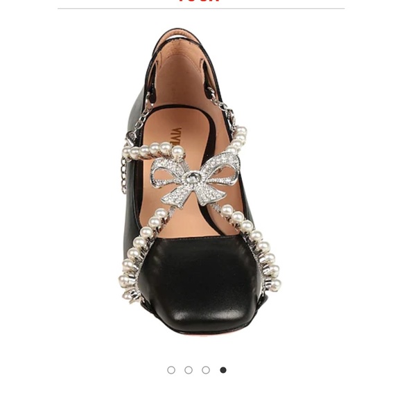 Vivetta heals ballet flats with chain jewels 36 - Picture 2 of 12